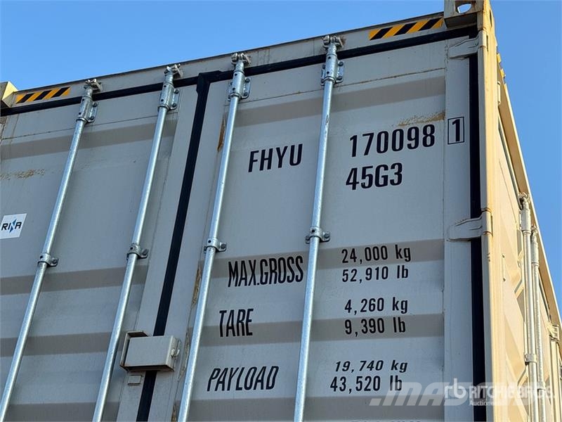 40 ft High Cube Multi-Door Storage Container Kontejnerji za skladiščenje