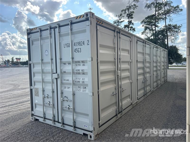 40 ft High Cube Multi-Door Storage Container Kontejnerji za skladiščenje