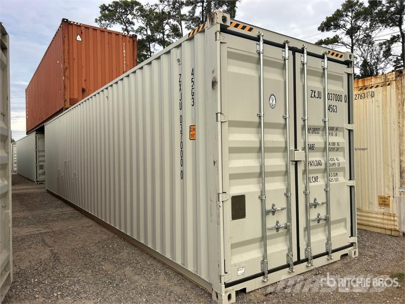 40 ft High Cube Multi-Door Storage Container Uzglabāšanas konteineri