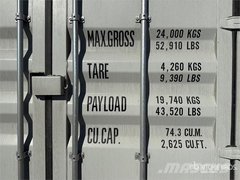 40 ft High Cube Multi-Door Storage Container Kontejnerji za skladiščenje