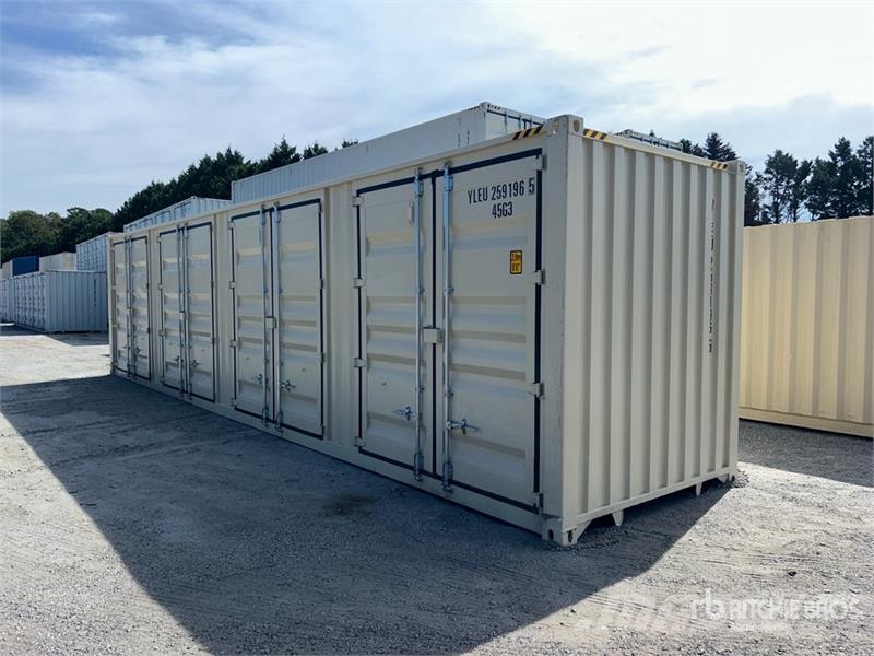  40 ft High Cube Multi-Door Storage Container 贮藏箱