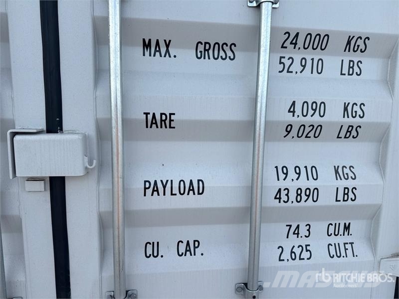 40 ft High Cube Multi-Door Storage Container Kontejnerji za skladiščenje
