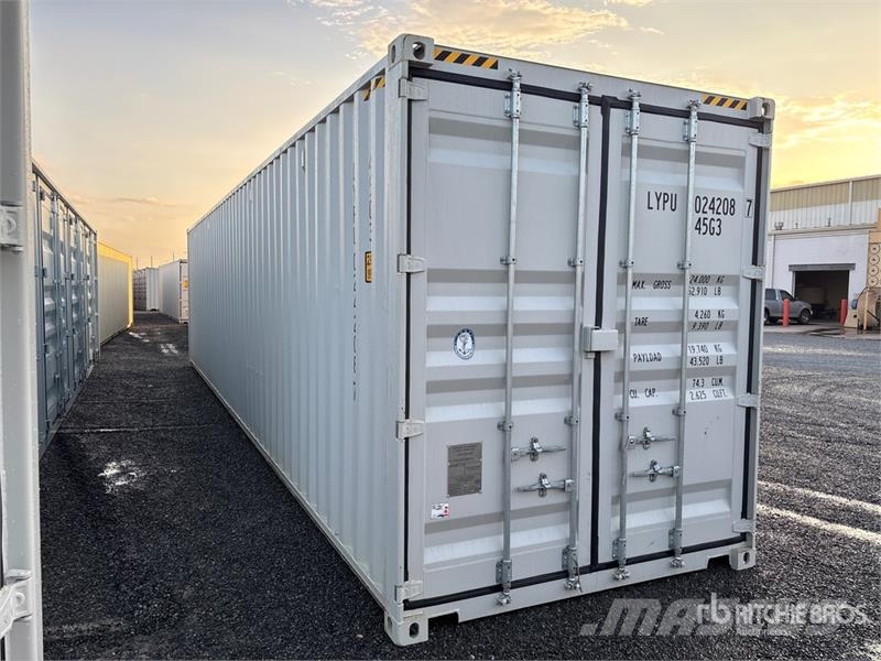 40 ft High Cube Multi-Door Storage Container Varastokontit