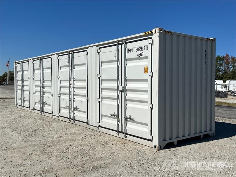 40 ft High Cube Multi-Door Storage Container Uzglabāšanas konteineri