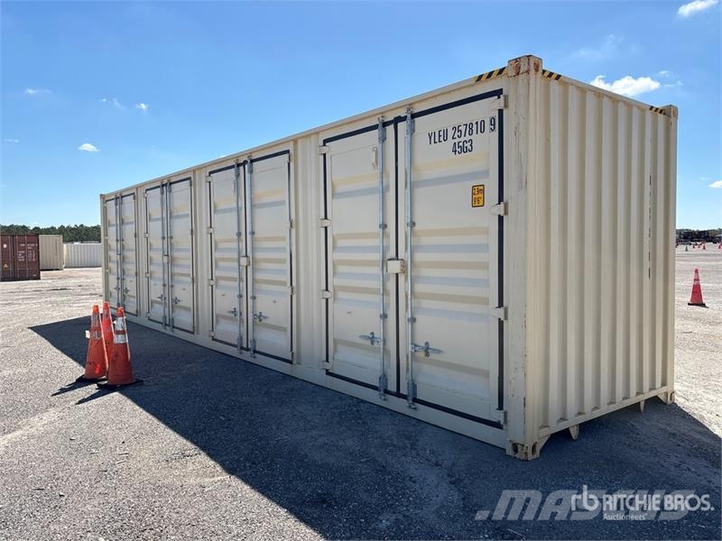  40 ft High Cube Multi-Door Storage Container Depolama konteynerleri