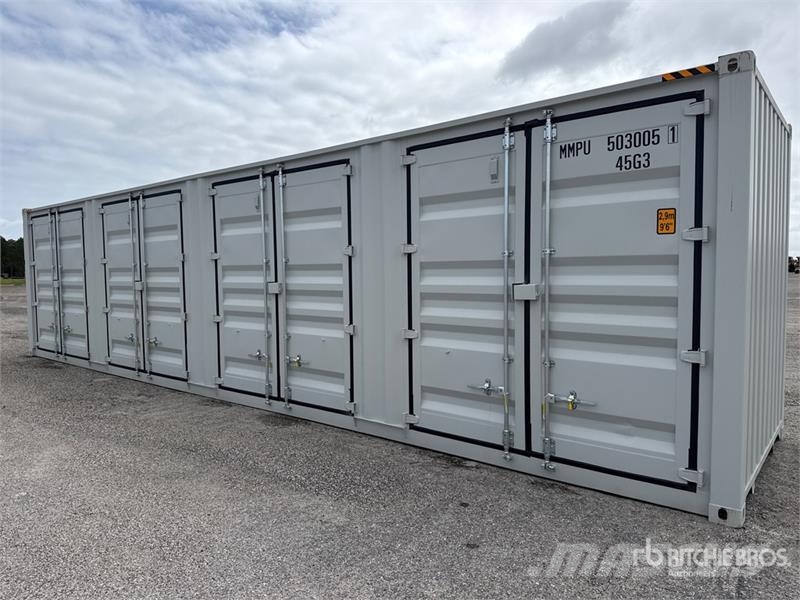 40 ft High Cube Multi-Door Storage Container (Unus Kontejneri za skladištenje