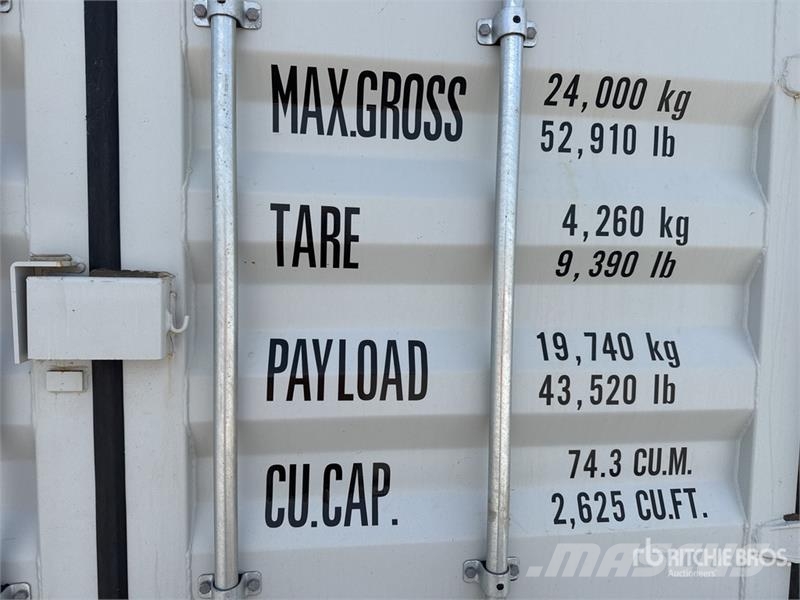 40 ft High Cube Multi-Door Storage Container Lagerbehälter