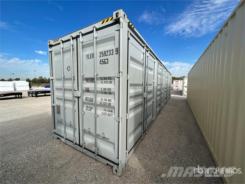  40 ft High Cube Multi-Door Storage Container Uzglabāšanas konteineri