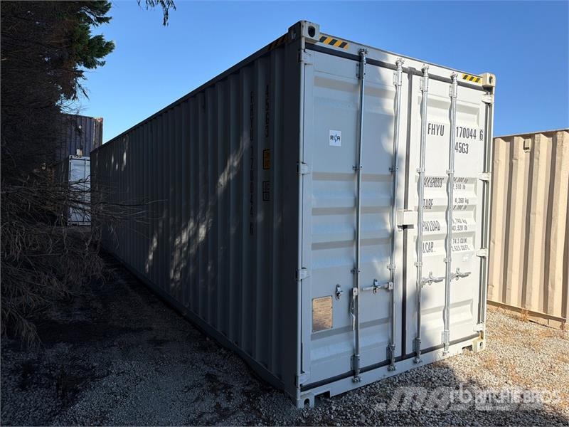 40 ft High Cube Multi-Door Storage Container 貯蔵