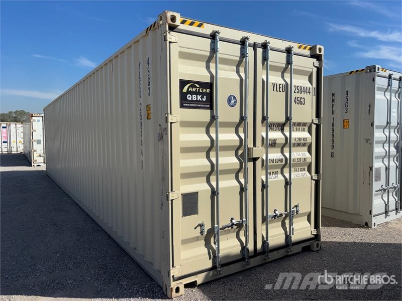  40 ft High Cube Multi-Door Storage Container 보관 컨테이너