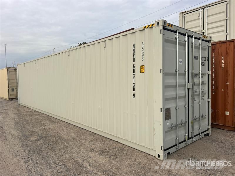 40 ft High Cube Multi-Door Storage Container Uzglabāšanas konteineri