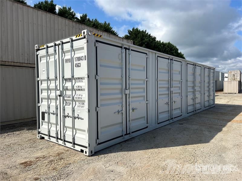 40 ft High Cube Multi-Door Storage Container Container per immagazzinare