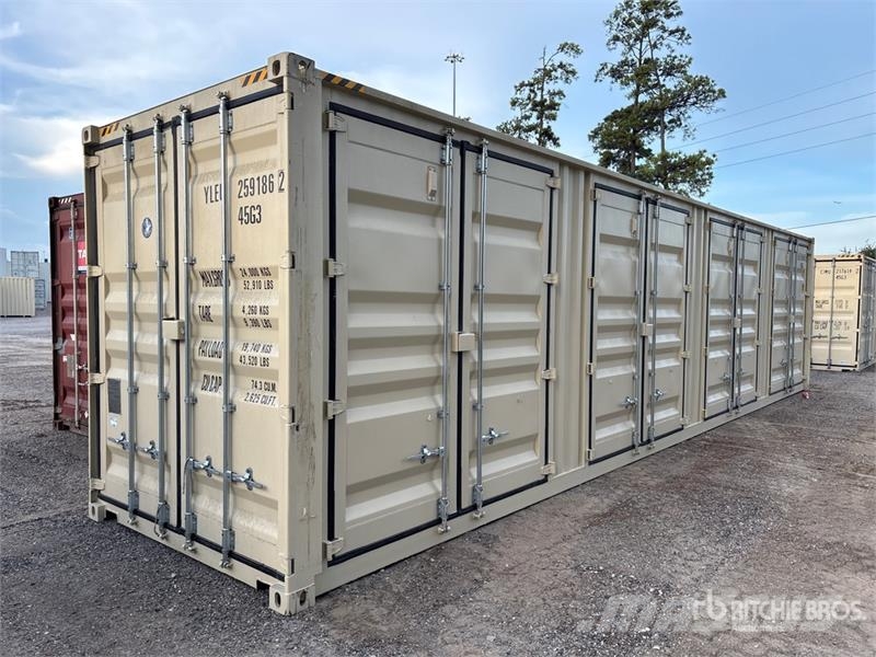 40 ft High Cube Multi-Door Storage Container Kontejneri za skladištenje