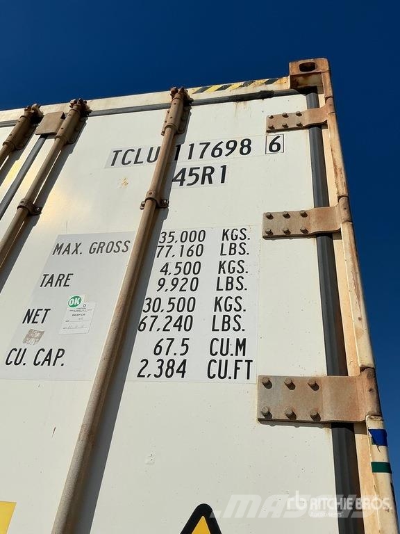 40 ft High Cube Refrigerated Storage Container Kontejnerji za skladiščenje