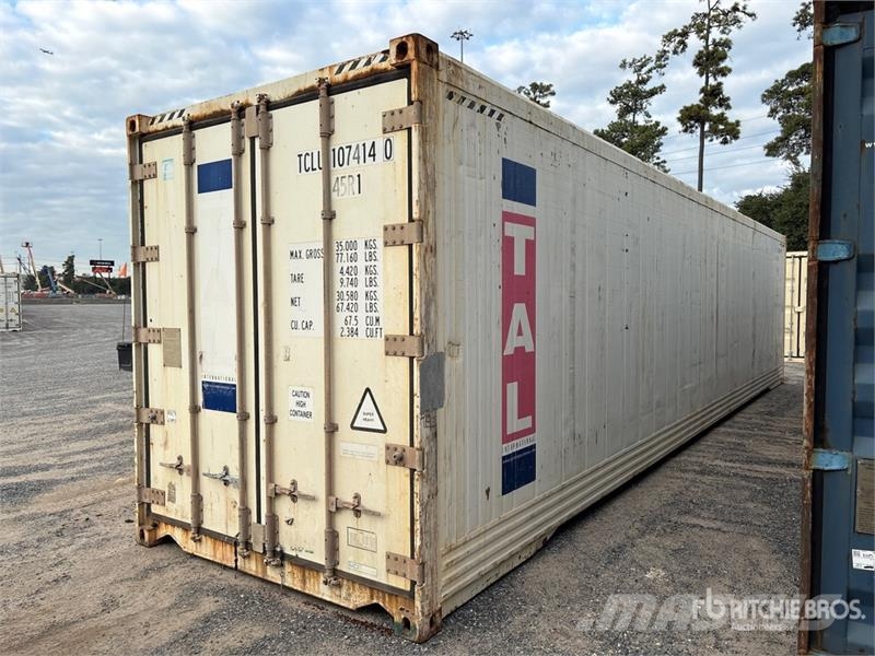 40 ft High Cube Refrigerated Storage Container (In Kontejnerji za skladiščenje