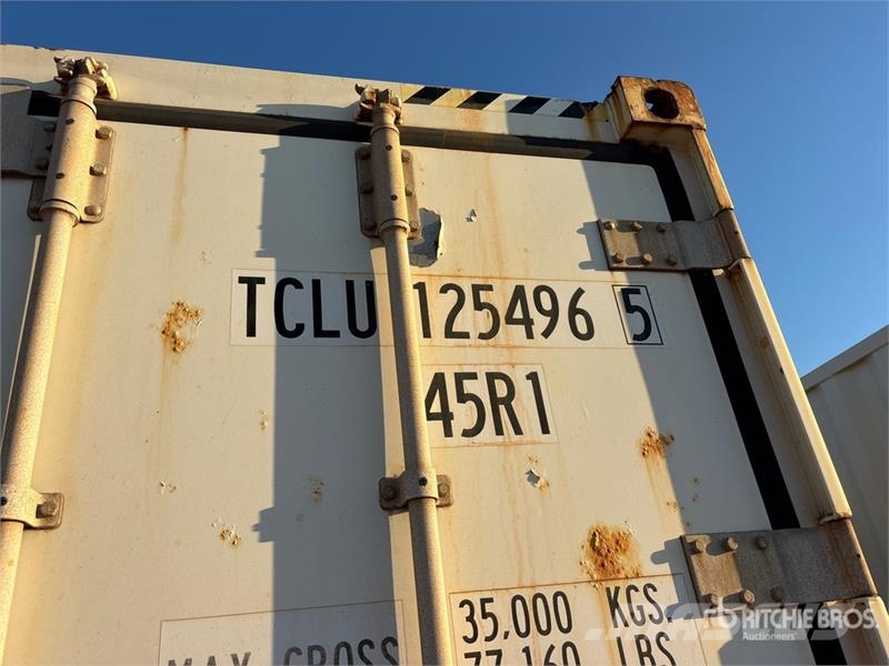 40 ft High Cube Refrigerated Storage Container (In Uzglabāšanas konteineri