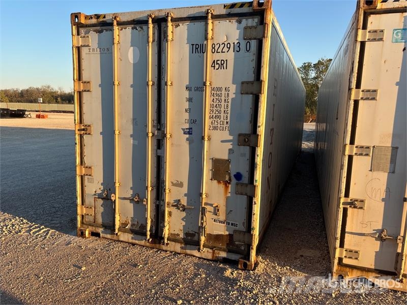 40 ft High Cube Refrigerated Storage Container (In Lagerbehälter
