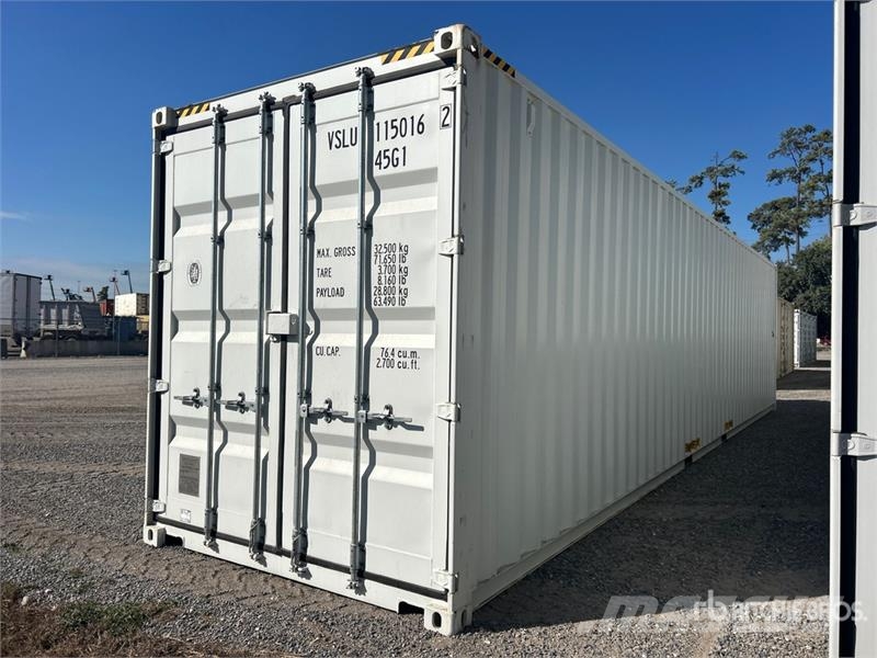  40 ft High Cube Storage Container Uzglabāšanas konteineri