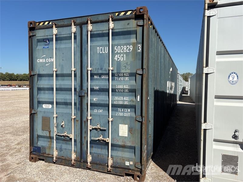 40 ft High Cube Storage Container Kontejneri za skladištenje