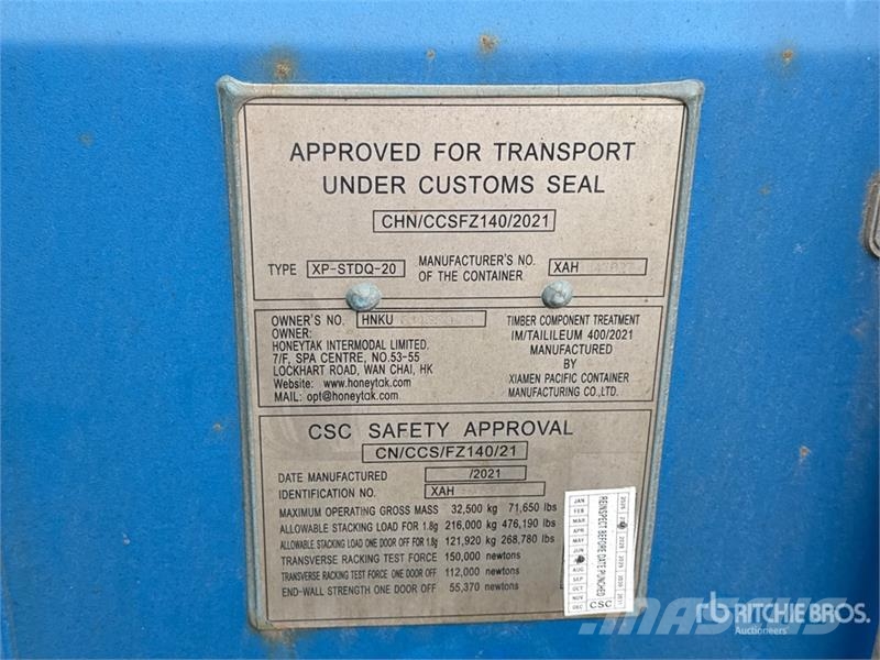 40 ft High Cube Storage Container 儲存用貨櫃
