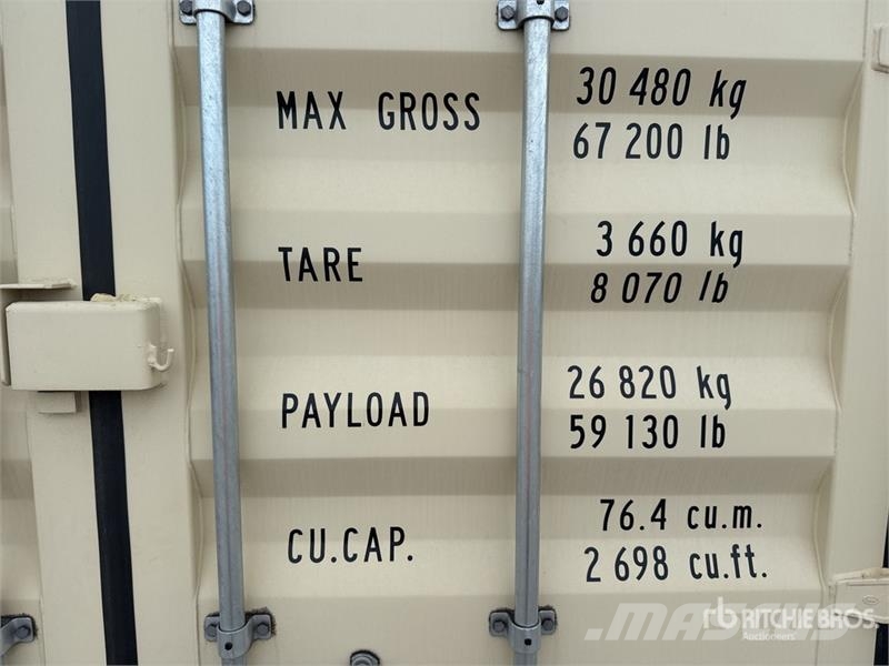 40 ft High Cube Storage Container Lagerbehälter
