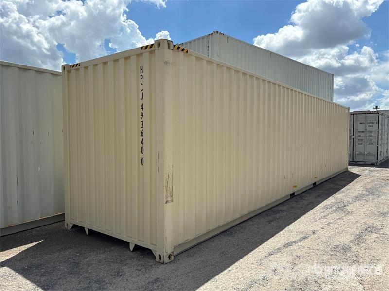 40 ft High Cube Storage Container Recipientes de armazenamento