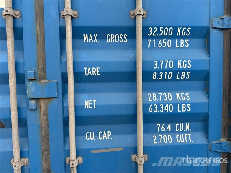 40 ft High Cube Storage Container 儲存用貨櫃