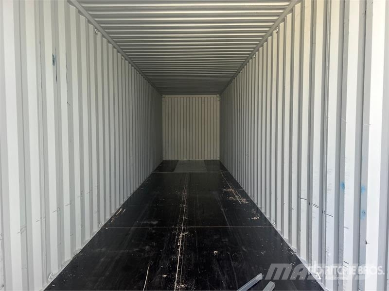 40 ft High Cube Storage Container Uzglabāšanas konteineri