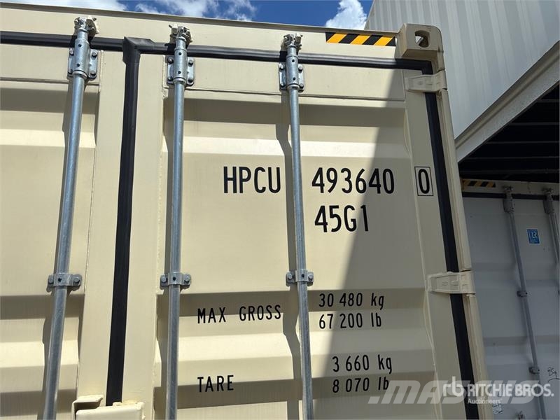 40 ft High Cube Storage Container Recipientes de armazenamento