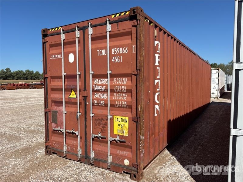 40 ft High Cube Storage Container Kontejneri za skladištenje