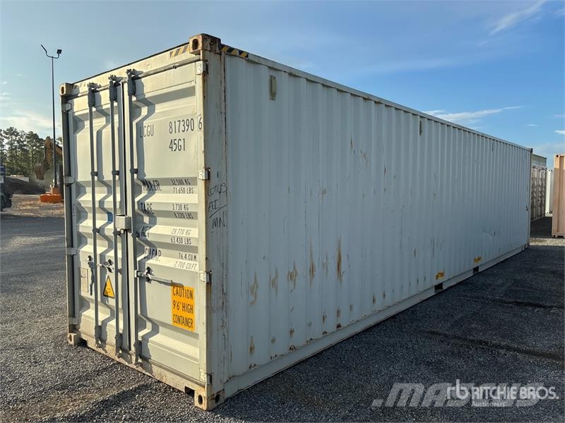 40 ft High Cube Storage Container Varastokontit