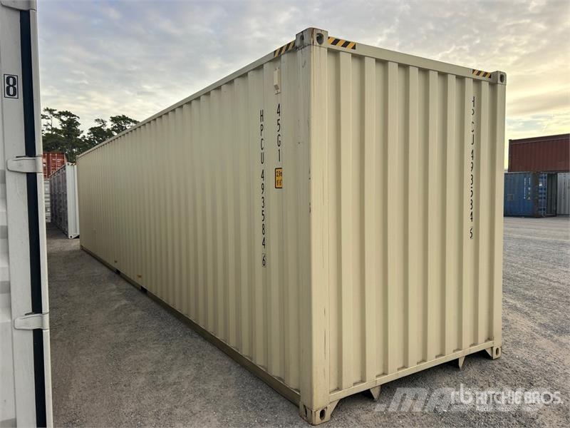  40 ft High Cube Storage Container Uzglabāšanas konteineri
