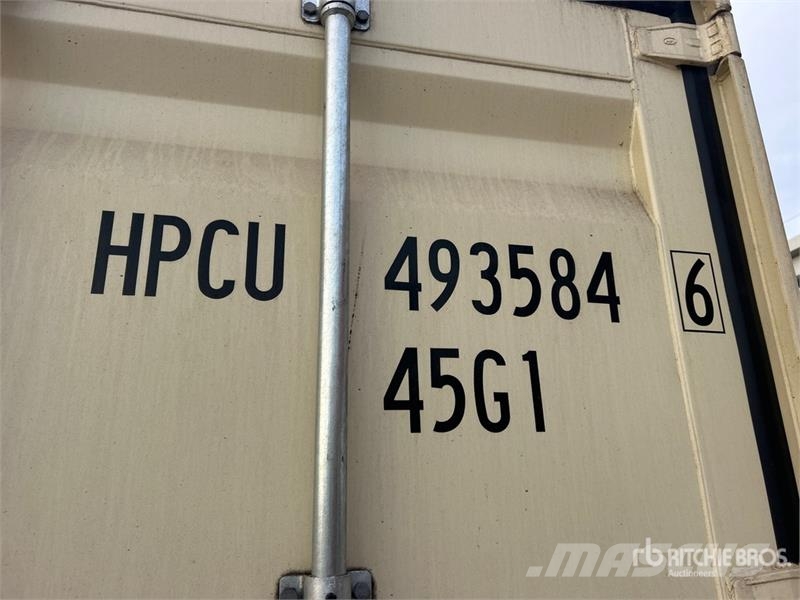  40 ft High Cube Storage Container Uzglabāšanas konteineri