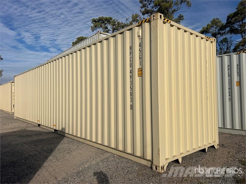 40 ft High Cube Storage Container Uzglabāšanas konteineri