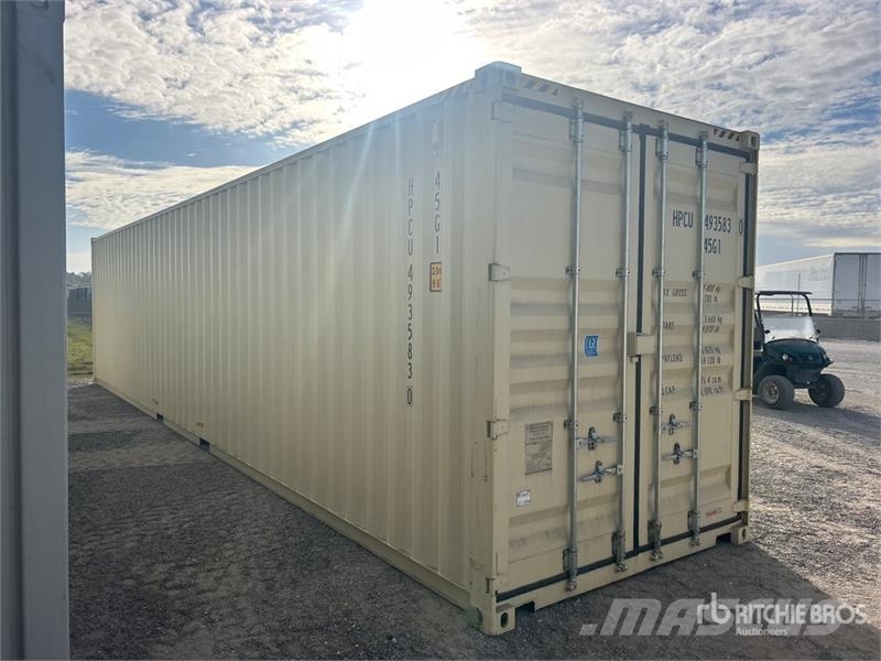 40 ft High Cube Storage Container Uzglabāšanas konteineri