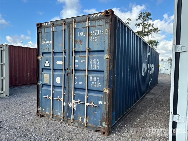 40 ft High Cube Storage Container Varastokontit