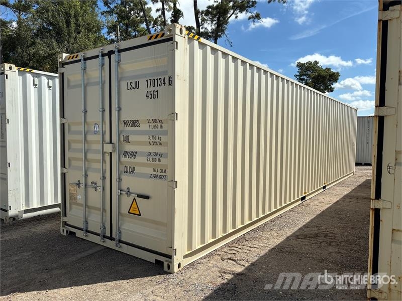 40 ft High Cube Storage Container Contenedores de almacenamiento