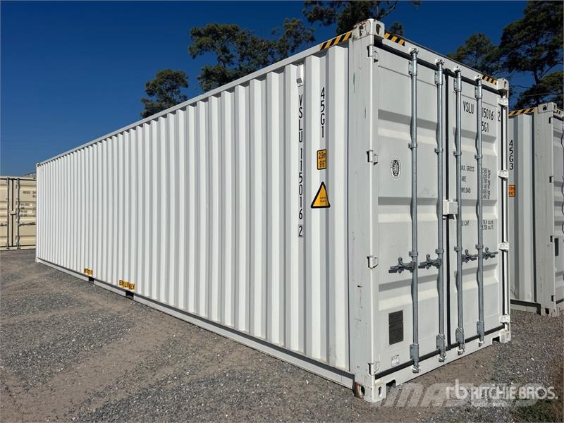  40 ft High Cube Storage Container Uzglabāšanas konteineri