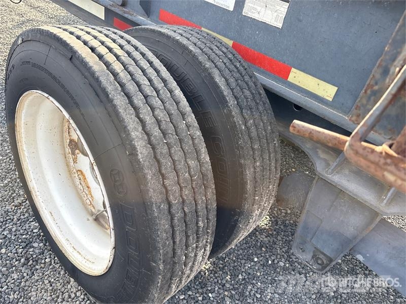 40 ft Spread Axle T/A Extendable Container Trailer Kontejnerske prikolice