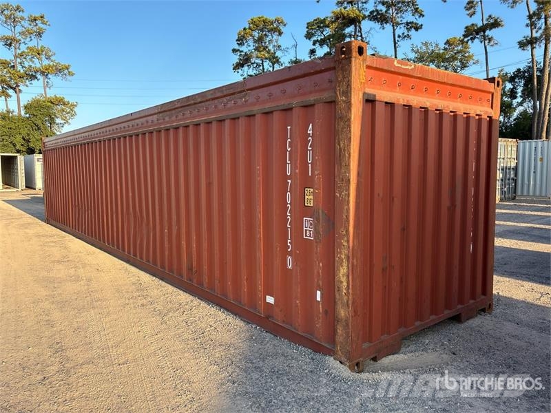 40 ft Standard Open Top Storage Container Varastokontit