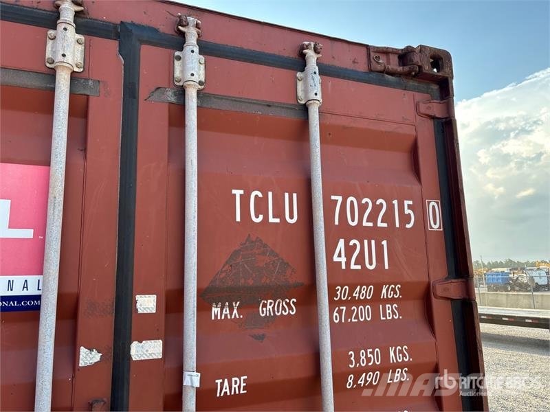 40 ft Standard Open Top Storage Container Varastokontit