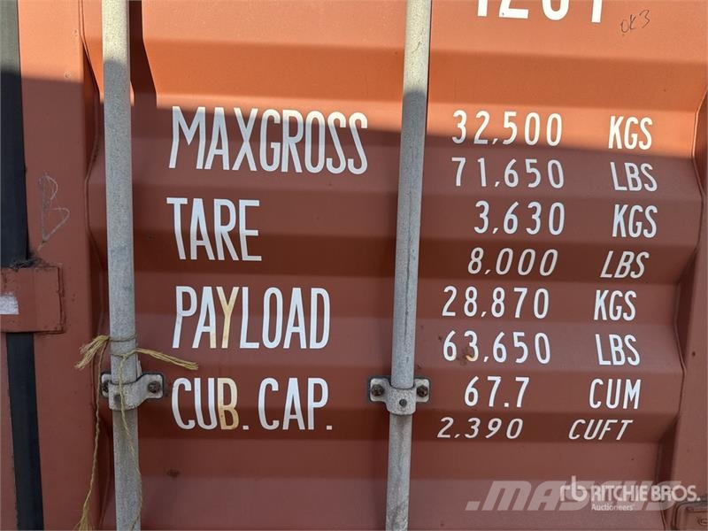  40 ft Standard Storage Container Kontejnerji za skladiščenje