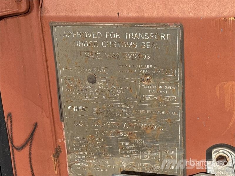 40 ft Standard Storage Container Kontejnerji za skladiščenje