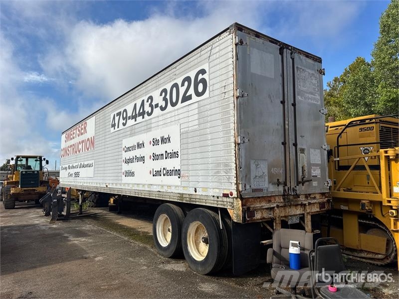  45 ft x 102 in T/A Van Trailer Furgons
