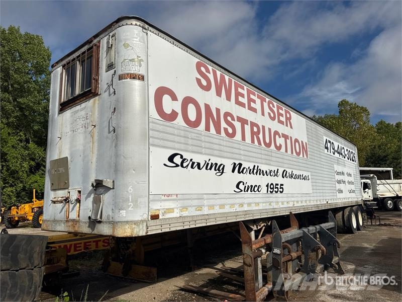  45 ft x 102 in T/A Van Trailer Furgons
