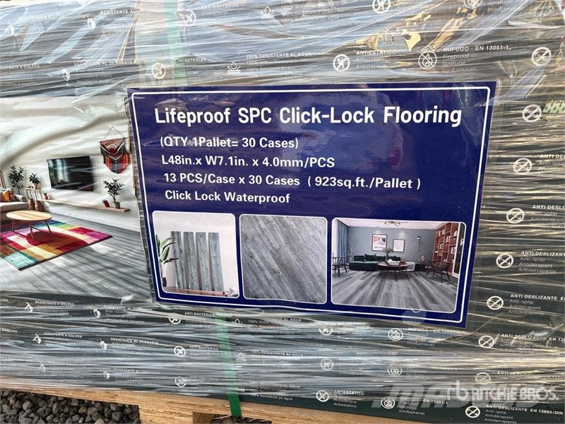 48 in x 7.1 in x 4.0 mm Lifeproof SPC Click-Lock F Підйомно-транспортне обладнання і вантажні ліфти