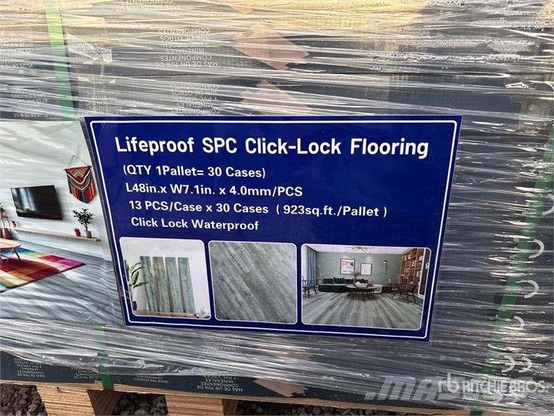 48 in x 7.1 in x 4.0 mm Lifeproof SPC Click-Lock F Підйомно-транспортне обладнання і вантажні ліфти