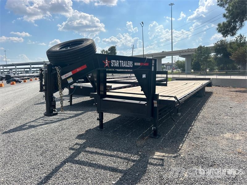 5 Star 40 ft T/A Gooseneck Equipment Trailer 차량 운반용 트레일러