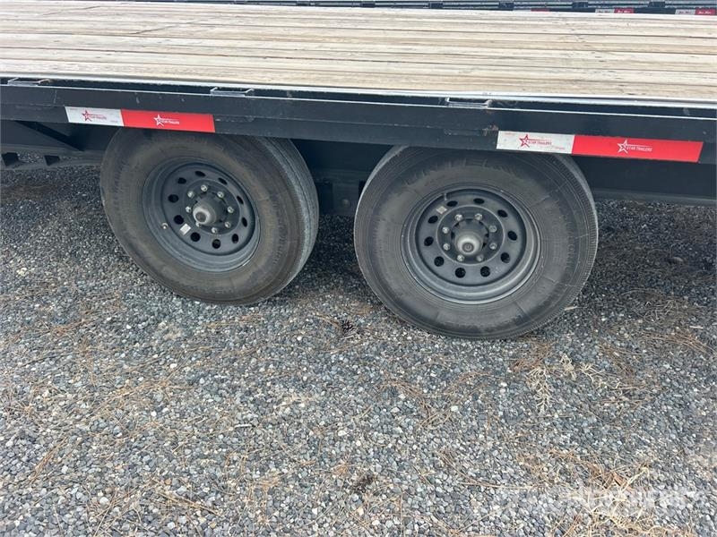 5 Star 40 ft T/A Gooseneck Equipment Trailer 차량 운반용 트레일러