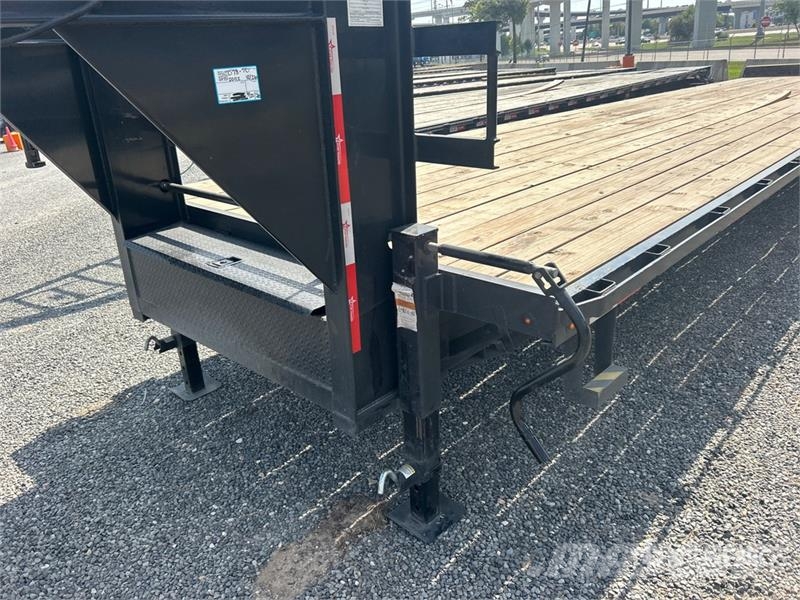 5 Star 40 ft T/A Gooseneck Equipment Trailer 차량 운반용 트레일러